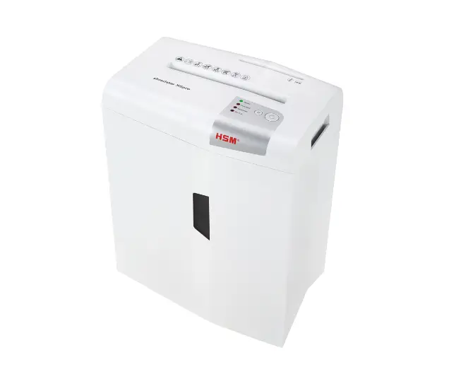 X6pro triturador de papel Corte en partículas 58 dB 22 cm Plata, Blanco