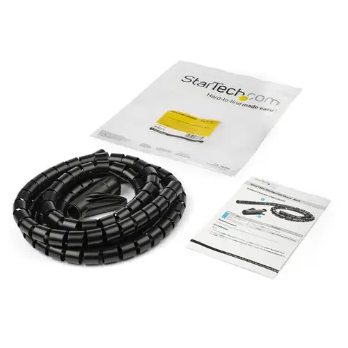 Manga de 1,5m en Espiral para Gestión de Cableado con Diámetro de 25mm - Imagen 7