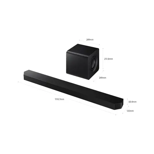 Q-series Soundbar HW-Q800H 5.1.2ch Subwoofer (2026) - Imagen 4