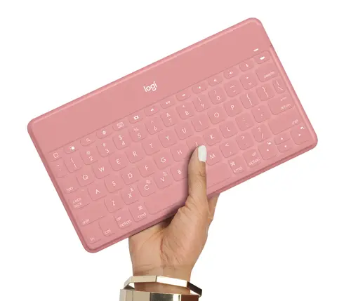 920-010043 teclado para móvil QWERTY Español Bluetooth Blanco - Imagen 4