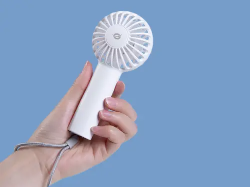 AERIVA01W ventilador y nebulizador personal de mano Blanco Ventilador de mano - Imagen 4