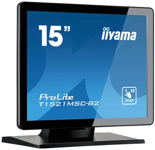 ProLite T1521MSC-B2 pantalla para PC 38,1 cm (15") 1024 x 768 Pixeles XGA LED Pantalla táctil Mesa Negro - Imagen 5