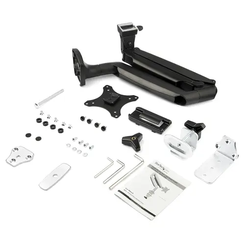 Brazo de Soporte Articulado de Monitor para Escritorio - Servicio Pesado - Negro - Imagen 12