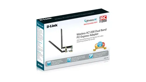 DWA-582 adaptador y tarjeta de red Interno WLAN 867 Mbit/s - Imagen 3