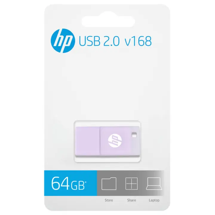 HP V168 unidad flash USB 64 GB USB tipo A 2.0 Rosa