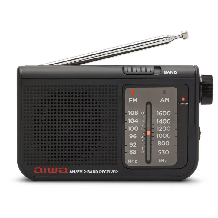 RS-55BK radio Personal Analógica Negro