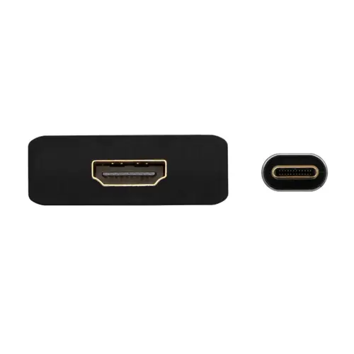 Conversor USB-C A HDMI 4K@30Hz, USB-C/M-HDMI/H, Negro, 15cm - Imagen 3
