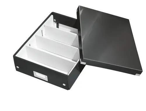 60580095 archivador organizador Polipropileno (PP) Negro - Imagen 2