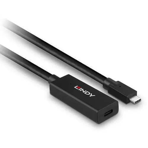 43364 cable USB USB 3.2 Gen 2 (3.1 Gen 2) 5 m USB C Negro - Imagen 3