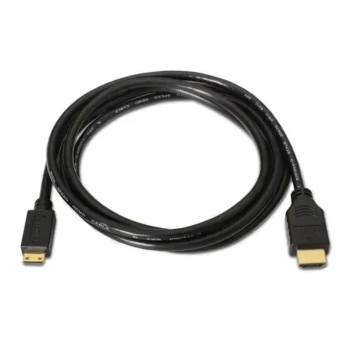 A119-0114 cable HDMI 1,8 m HDMI tipo A (Estándar) HDMI Type C (Mini) Negro - Imagen 2