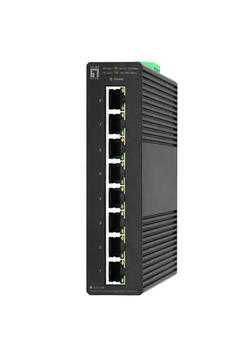 IGS-2108 switch Gestionado L2 Gigabit Ethernet (10/100/1000) Negro