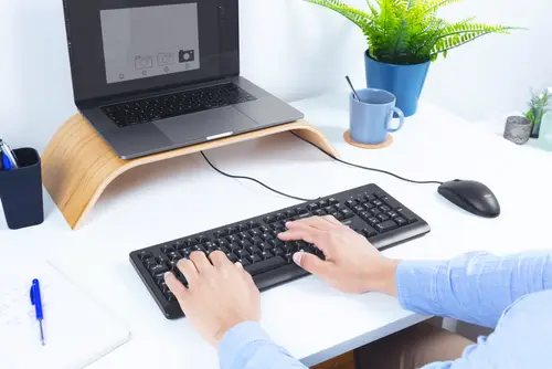 Primo teclado Ratón incluido Universal USB QWERTY Español Negro - Imagen 7