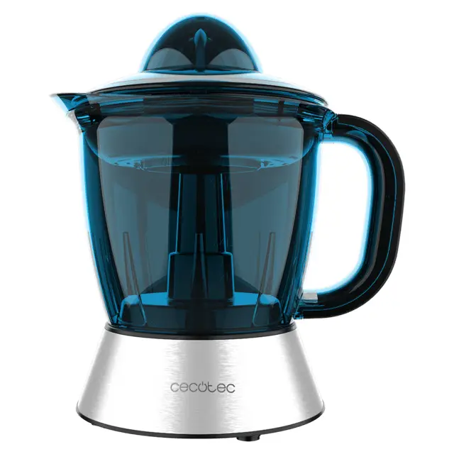 03351 exprimidor Exprimidor lenta 40 W Negro, Azul, Acero inoxida..