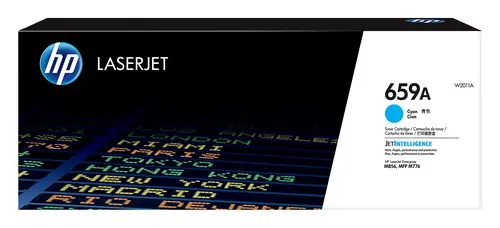 LaserJet Cartucho de tóner Original 659A cian - Imagen 1