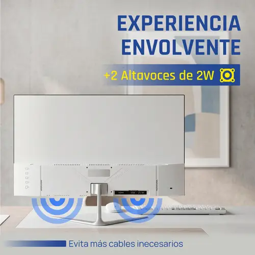 Monitor 24" IPS 1ms FHD 120Hz MM blanco - Imagen 7