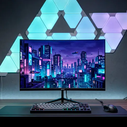 Monitor 24" 1ms FHD 120Hz VGA HDMI DP MM - Imagen 8