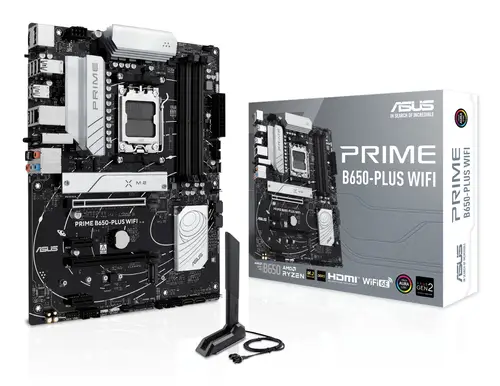 PRIME B650-PLUS WIFI AMD B650 Zócalo AM5 ATX - Imagen 1