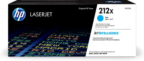 Cartucho de tóner Original LaserJet 212X cian de alta capacidad - Imagen 1