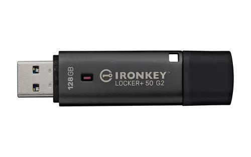 IronKey 128GB Locker Plus 50 G2, FIPS 197, AES-256 - Imagen 2