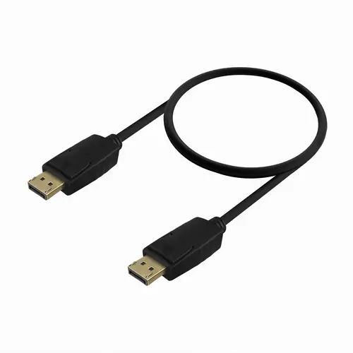 Cable DISPLAYPORT V1.2 CCS 4K@60Hz, DP/M-DP/M, Negro, 0.5m - Imagen 2