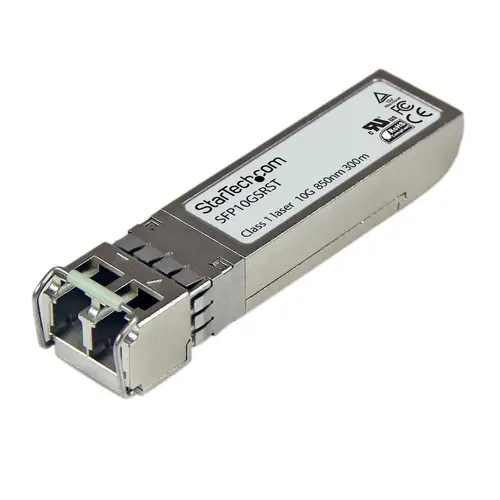 Módulo Transceptor SFP+ Compatible con FET-10G - 10GBASE-USR de Cisco - Fibra Multimodo (MMF) 10GbE - SFP+ Ethernet Gigabit 10Gb- LC - 300m - 850nm - Cisco Nexus 2000 DDM - Imagen 1