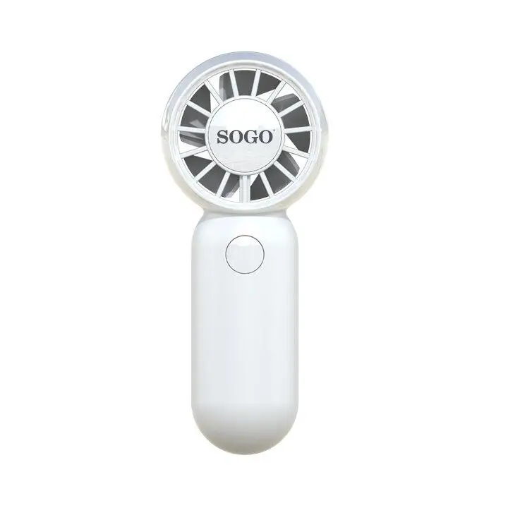 Ventilador De Mano Portatil Recargable 500mA 10400rpm