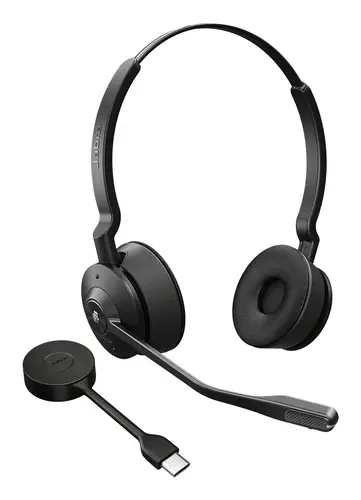 Engage 55 SE Auriculares Inalámbrico Diadema Oficina/Centro de llamadas USB Tipo C Negro - Imagen 1