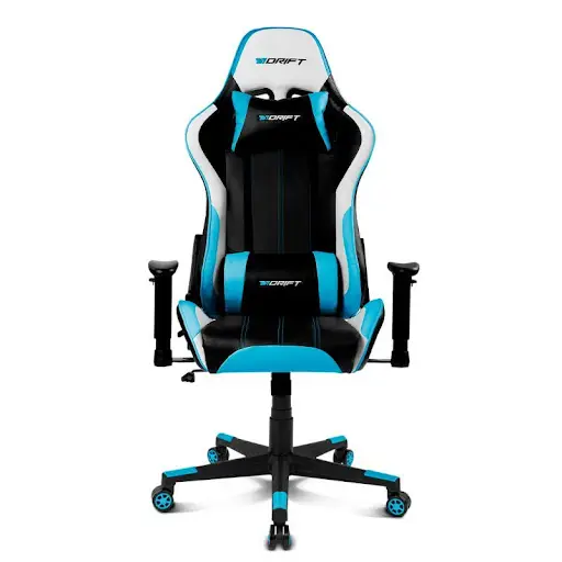 DR175 Silla para videojuegos universal Asiento acolchado Negro, A..