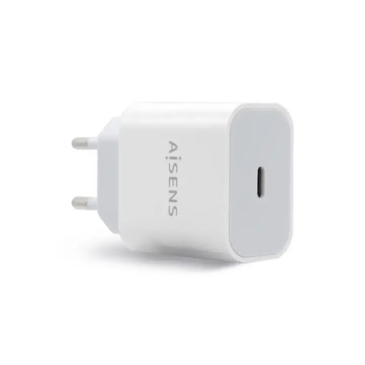 Cargador USB-C P?3.0 1 Puerto 1x USB-C 20 W, Blanco