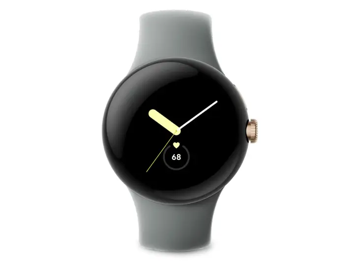 Pixel Watch AMOLED 41 mm Digital Pantalla táctil Oro Wifi GPS (satélite)