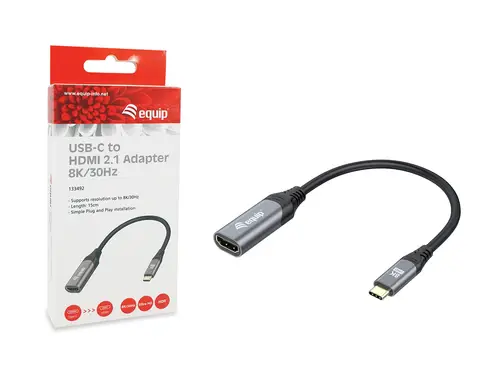 Adaptador USB-C a HDMI 2.1, 8K/30Hz - Imagen 6