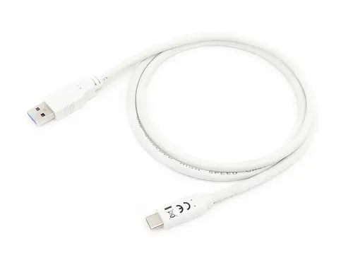 128363 Cable USB 3.2 Gen 1 C a A, M/M , 1,0m, 5Gbps, Blanco - Imagen 2