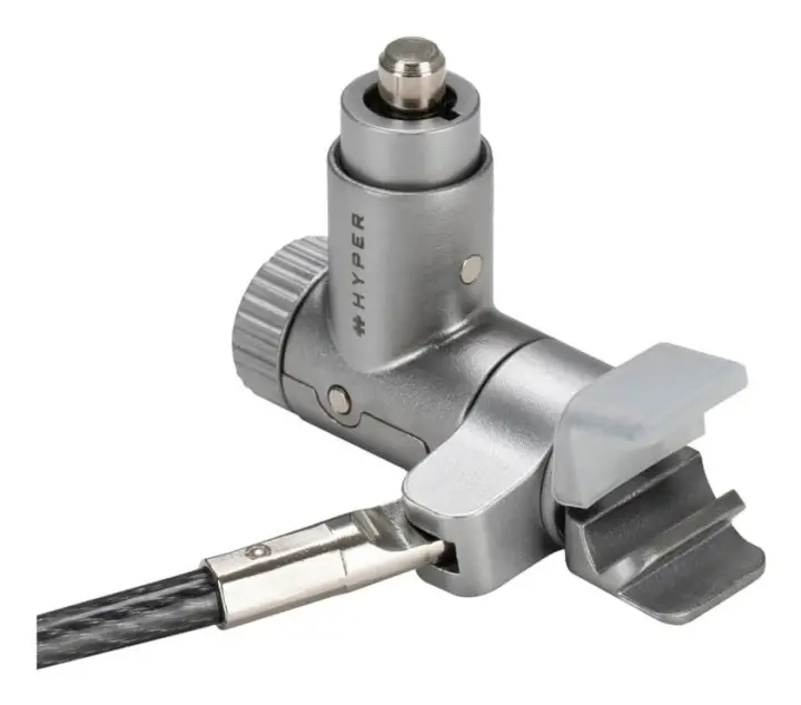 HS5910GL cable antirrobo Plata 2 m