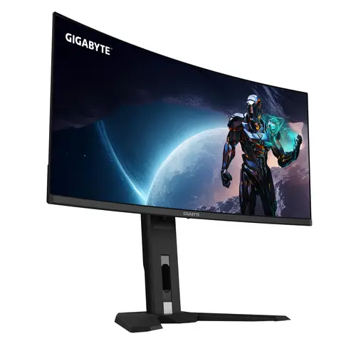 Monitor de juegos curvo OLED WQHD MO34WQC2 de 34" - 3440 x 1440, 240Hz, 0.03ms, KVM, 250 cd/m², FreeSync Premium Pro, DisplayHDR True Black 400, HDMI 2.1, Displayport 1.4 - Imagen 4