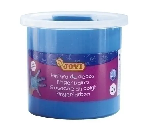 PINTURA DEDOS JOVI 125 ml AZUL - Pack de 5 unidades