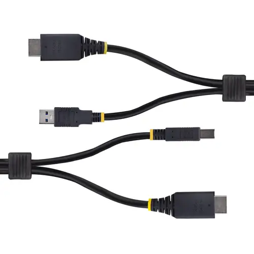 Cable KVM HDMI y USB 3.0 5Gbps de 3m - 4K 60Hz - Cable Combo HDMI 2.0 y USB para Switch Conmutador KVM - Imagen 3
