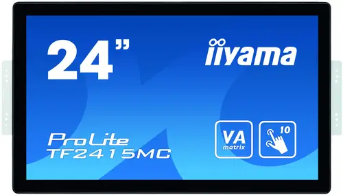 ProLite TF2415MC-B2 pantalla para PC 60,5 cm (23.8") 1920 x 1080 Pixeles Full HD LCD Pantalla táctil Multi-usuario Negro - Imagen 1