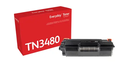 Everyday El tóner Everyday Mono de Xerox es compatible con Brother TN-3480, Capacidad estándar - Imagen 1