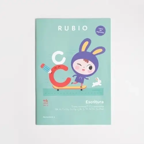 CUADERNO RUBIO A4 ESCRITURA IMPRENTA 4