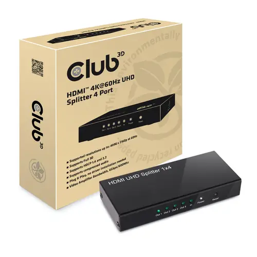 HDMI 2.0 UHD Splitter 4 Ports - Imagen 2