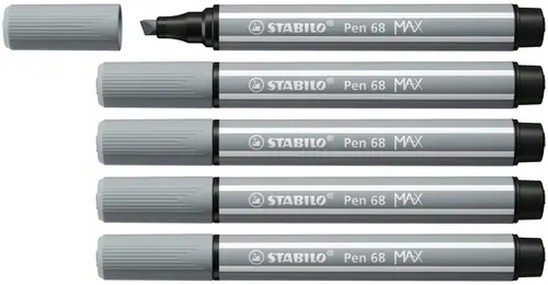 Pen 68 MAX rotulador Gris 5 pieza(s) - Imagen 1