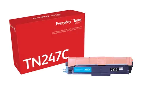 Everyday El tóner Everyday Cian de Xerox es compatible con Brother TN247C, Capacidad alta - Imagen 1