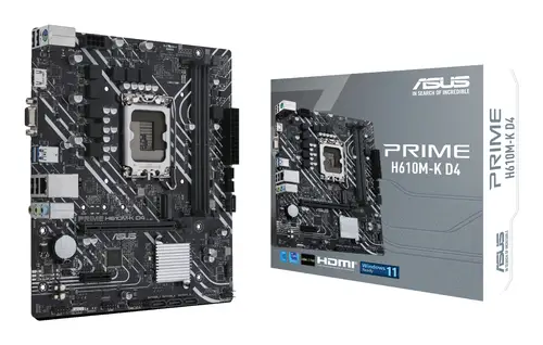 PRIME H610M-K D4 Intel H610 LGA 1700 micro ATX - Imagen 1
