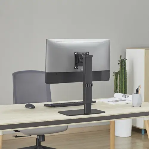 Soporte De Mesa Eco Giratorio E Inclinable Para Monitor/tv 8kg De 17-32, Negro - Imagen 6