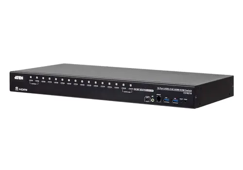 Switch KVM HDMI 4K USB 3.0 de 16 puertos - Imagen 1
