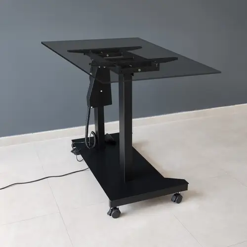 UROS Soporte de Suelo con Ruedas con Regulación Eléctrica de Altura e Inclinación - Imagen 8