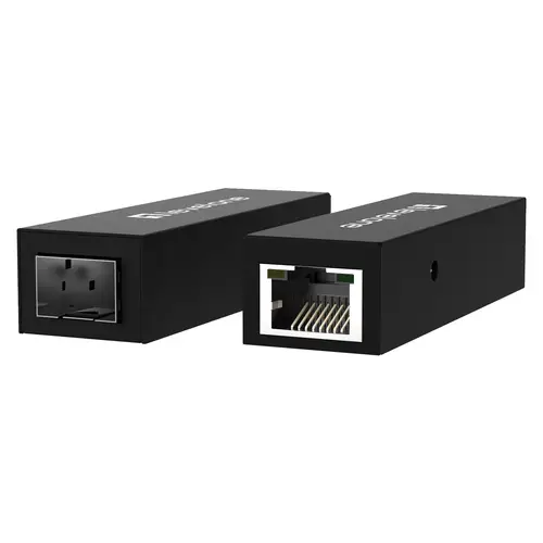 GVT-1001 convertidor de medio 1000 Mbit/s Amarillo - Imagen 1