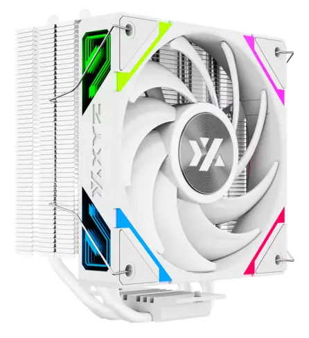 THERMAX 4, DISIPADOR CPU,4 HEATPIPES, VENTILADOR VORTEX ALTO RENDIMIENTO, 120MM, BLANCO
