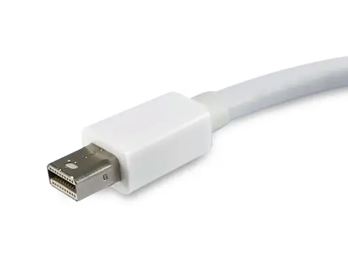 Adaptador de Mini DisplayPort a DisplayPort, color blanco - Imagen 2