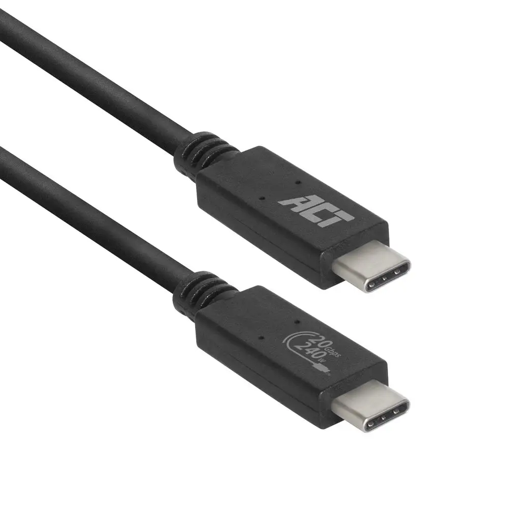 AC7431 cable USB USB4 Gen 2x2 1 m USB C 20 Gbit/s 240 W Negro